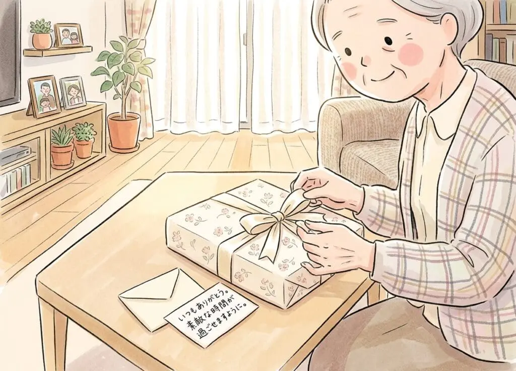 絵本を贈る祖父母の大切な気持ち、手渡しで伝わる温かい瞬間